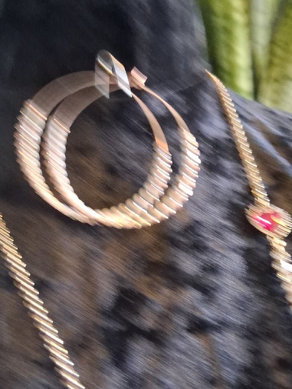 Betsey Johnson Gold-Tone Necklace with Pearl Topping and Multicolor Burger Charm - Picture 12 of 16